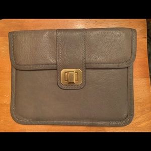 Juicy Couture Vintage leather clutch purse